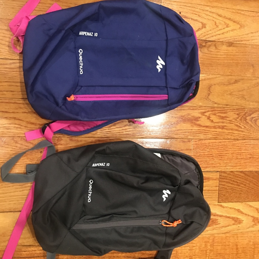 2 hiking lightweight backpacks-small 10L